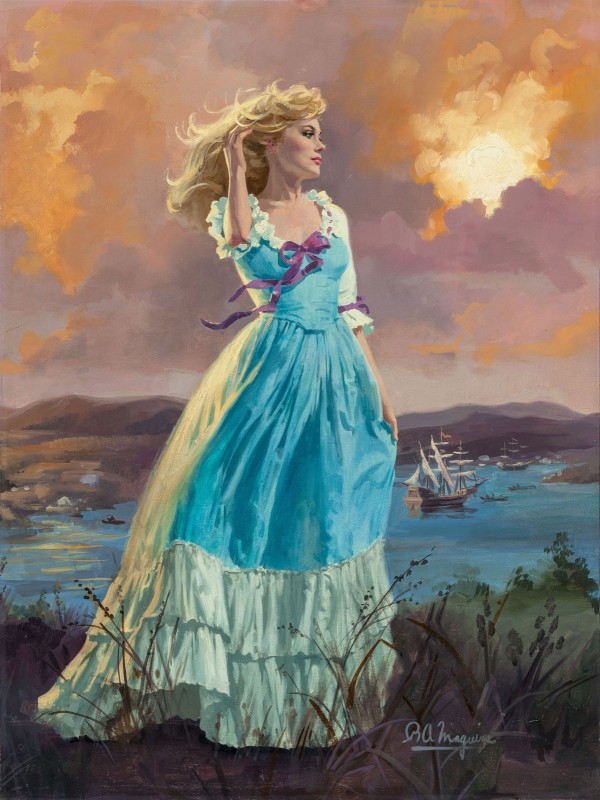 Aurora Rose, c.1989, Oil on Canvas