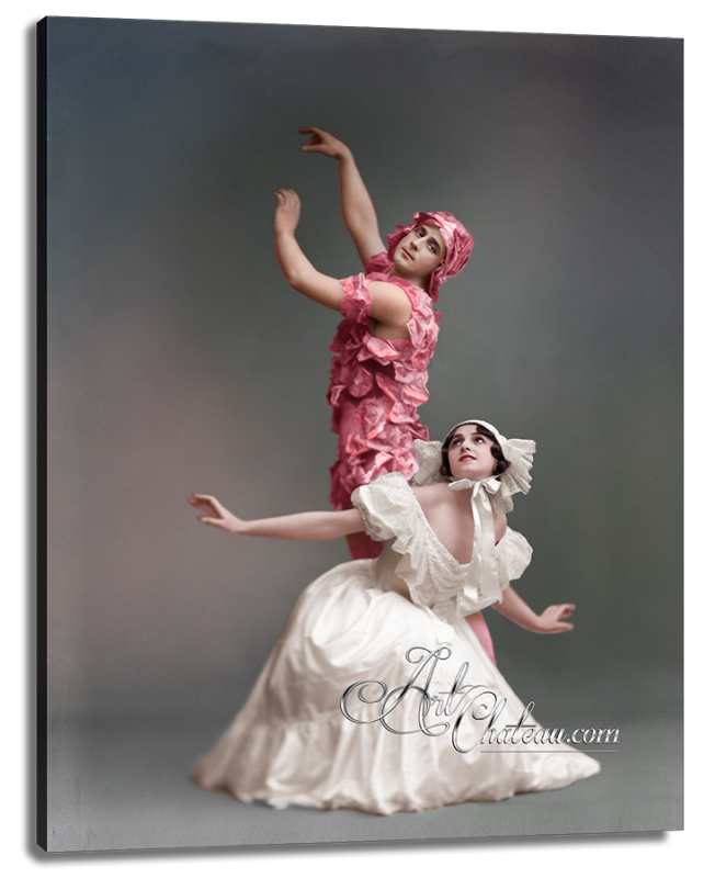 Art Nouveau Ballet Photograph, after Johannes Jaeger