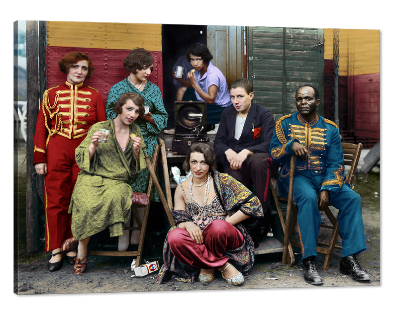Vintage Photo of Circus Artistes, after August Sander