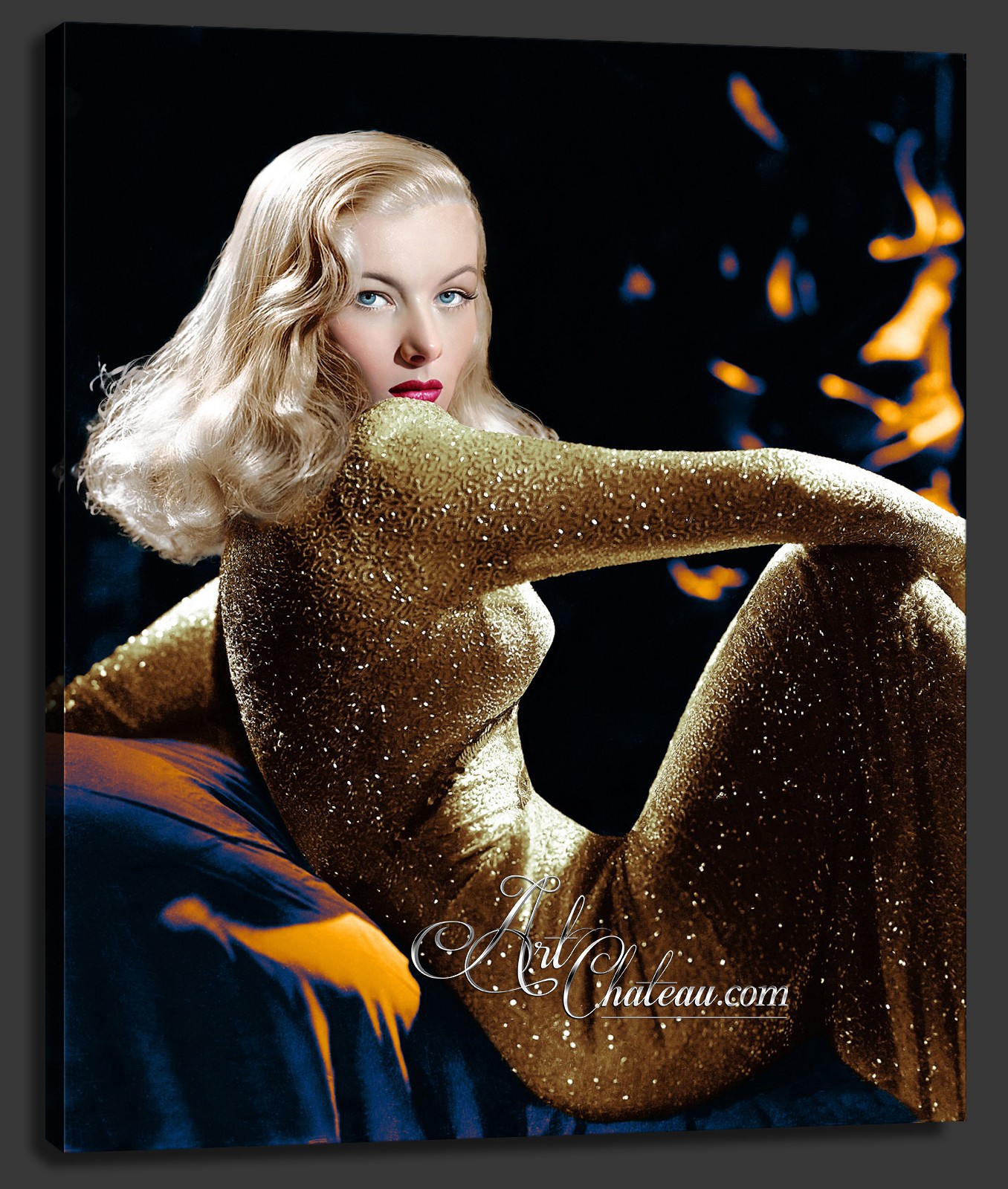 Vintage Art Deco Photo of Veronica Lake, after George Hurrell