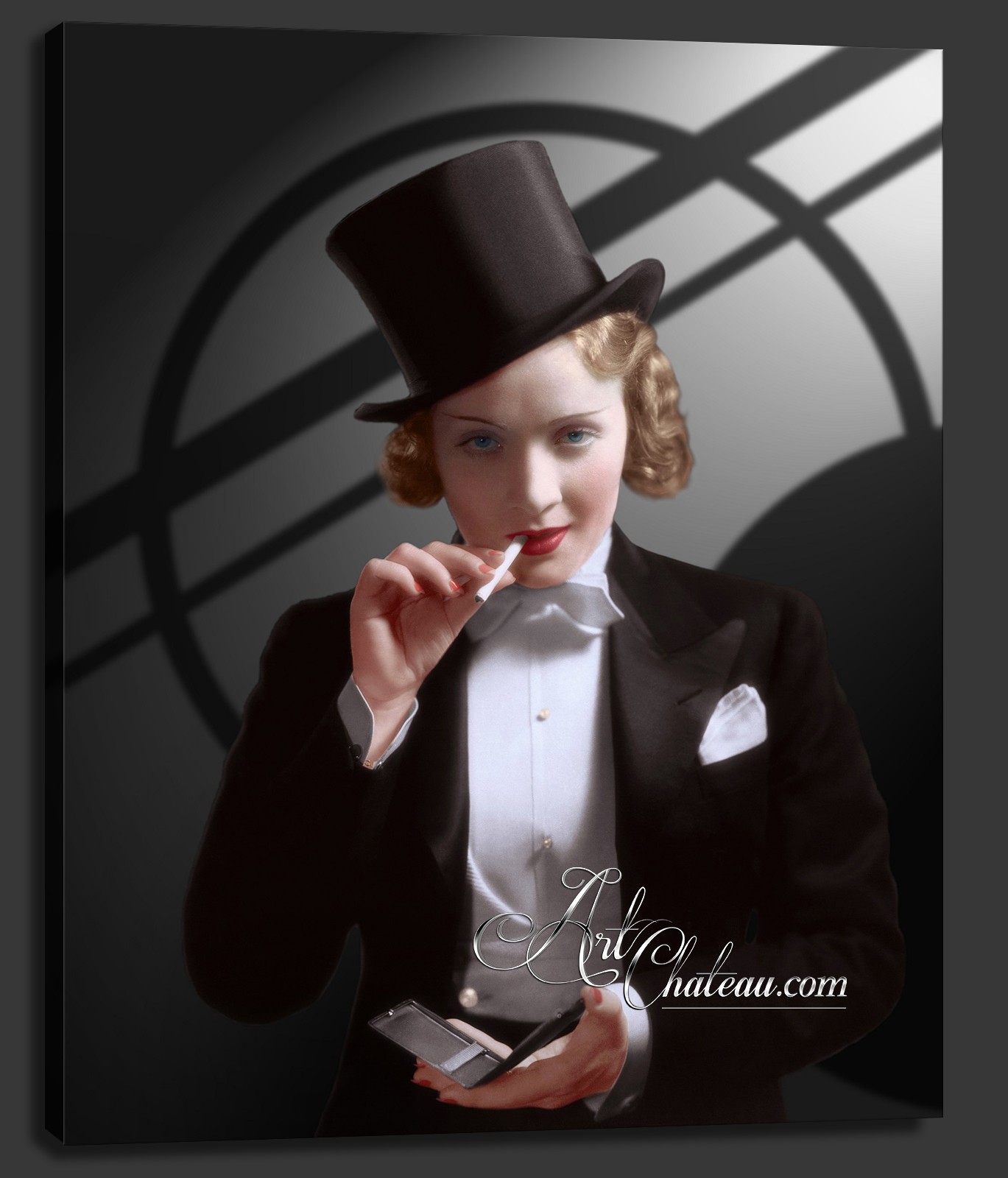 Vintage Style Hollywood Photo of Marlene Dietrich