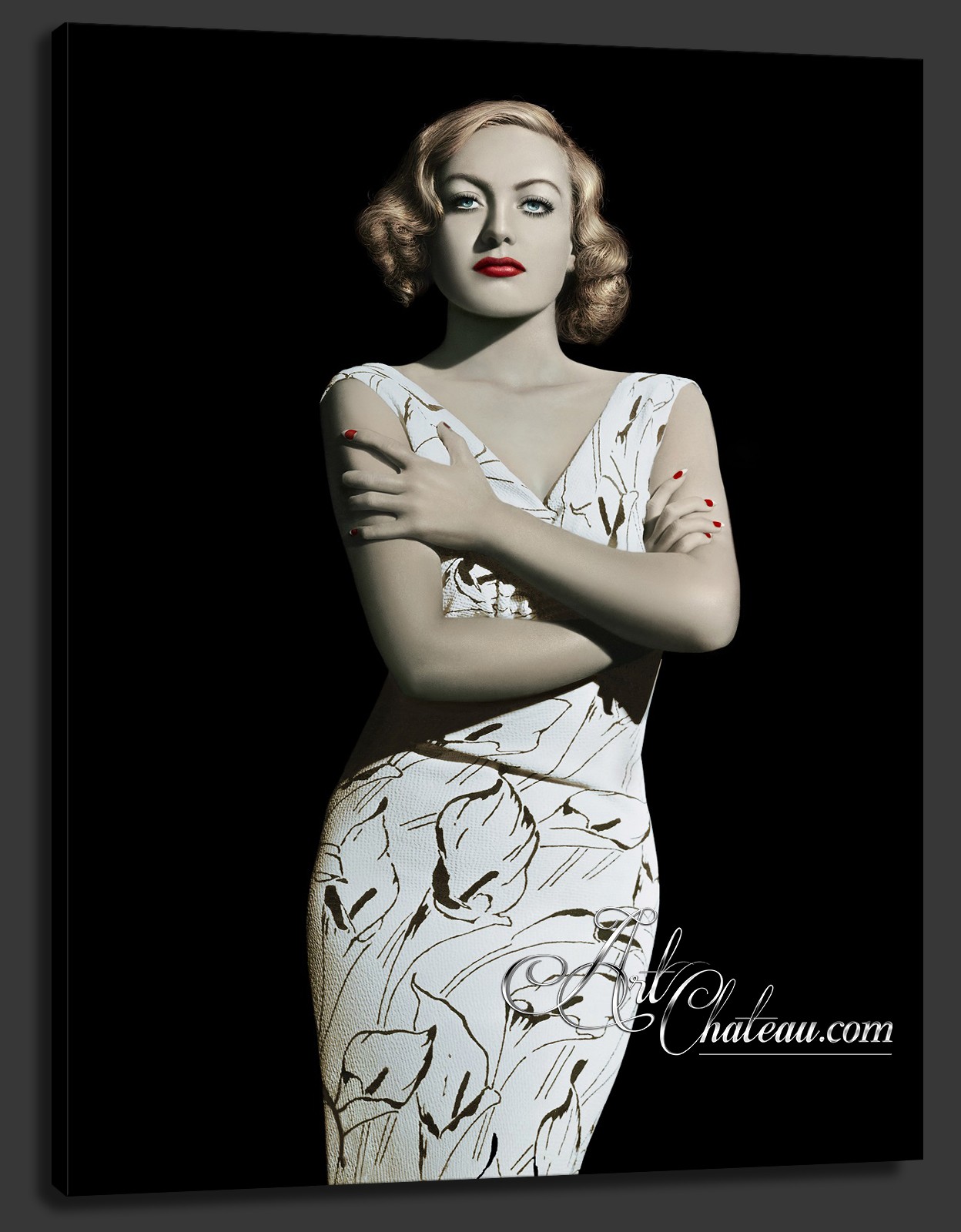 Vintage Hollywood Photograph of Joan Crawford