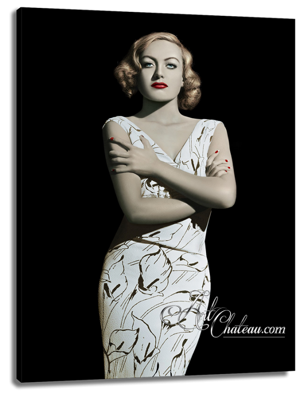 Vintage Hollywood Photograph of Joan Crawford