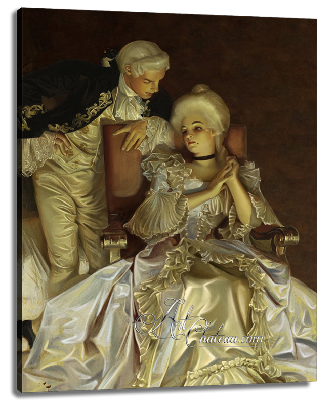 Romantic Liaison, after Frank Xavier Leyendecker